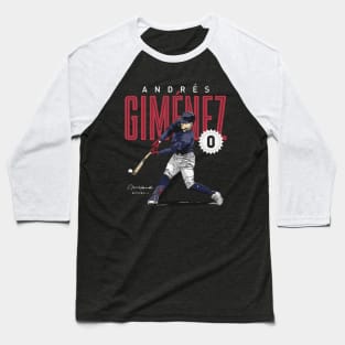 Andres Gimenez Cleveland Card Baseball T-Shirt